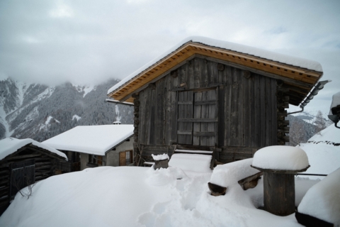 Winter im Stallhaus